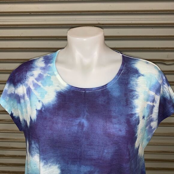 Chico’s tye dye top size 1 ( sm ) - Picture 5 of 8